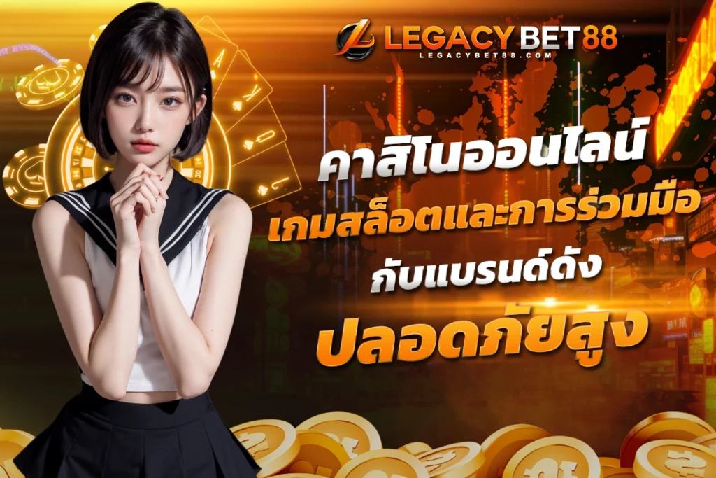 ทางเข้าเล่น คาสิโน ออนไลน์ เกมสล็อตและการร่วมมือกับแบรนด์ดัง ปลอดภัยสูง​